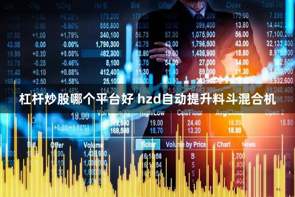 杠杆炒股哪个平台好 hzd自动提升料斗混合机